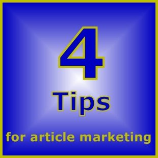 Tips For Article Marketing